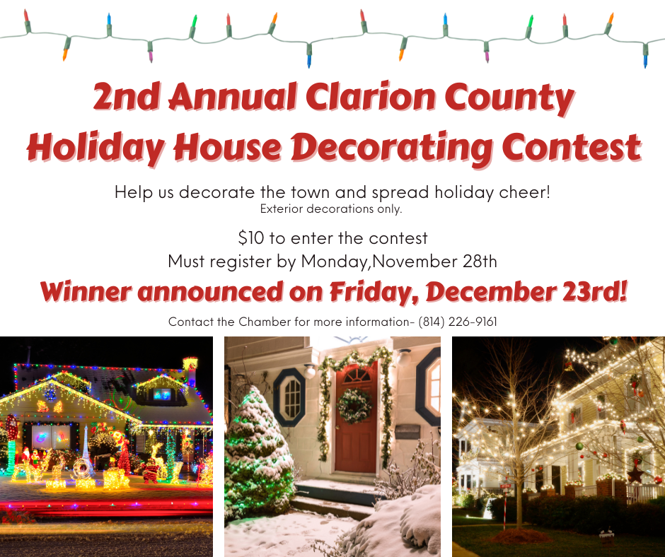 Holiday House Decorating Contest Visit PA Great Outdoors