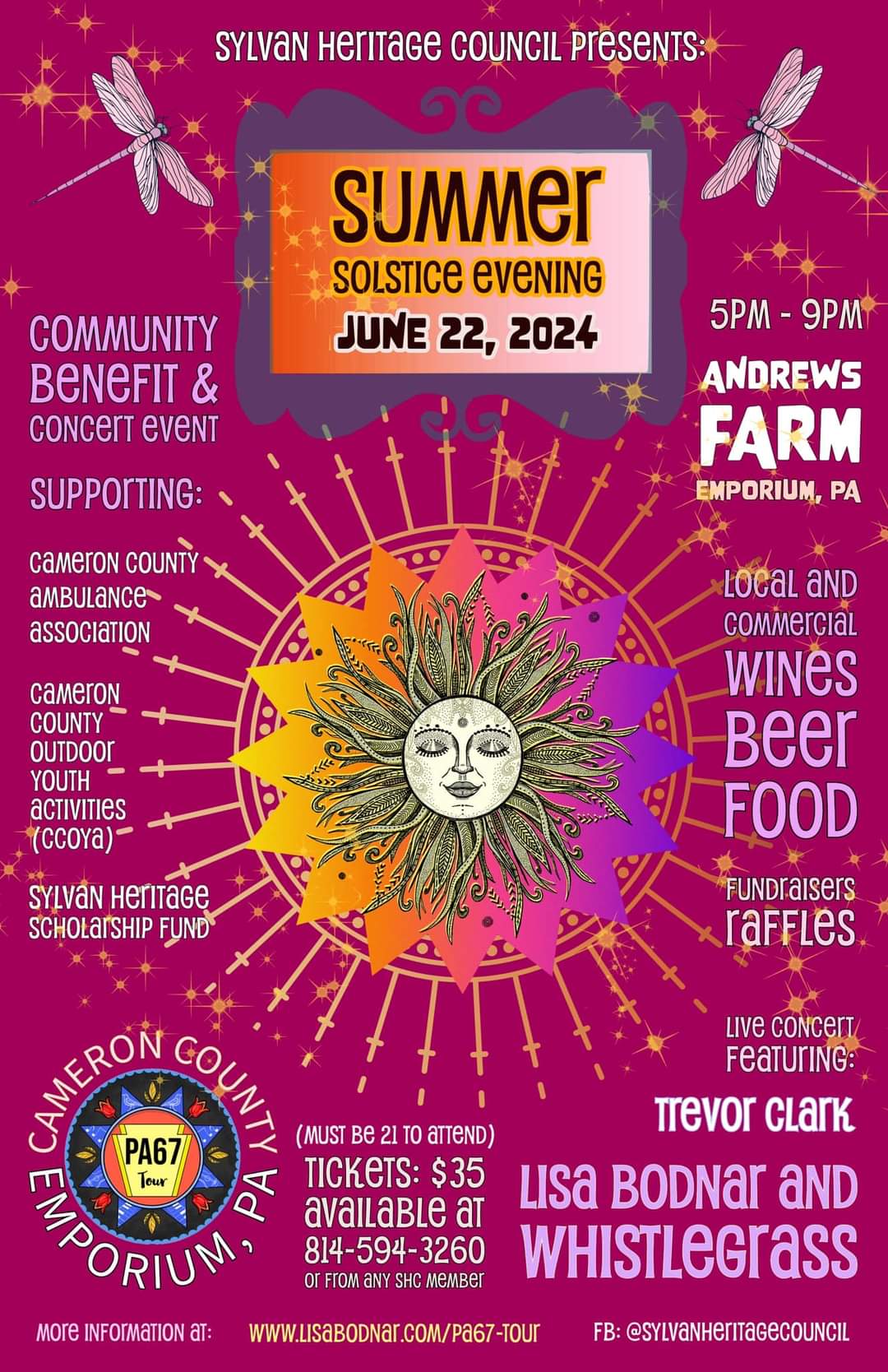 Summer Solstice Evening Visit PA Great Outdoors