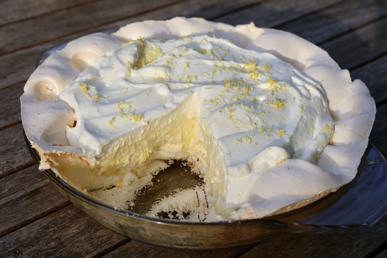 Best Gluten Free Pie Creamy Lemon Angel Pie Recipe