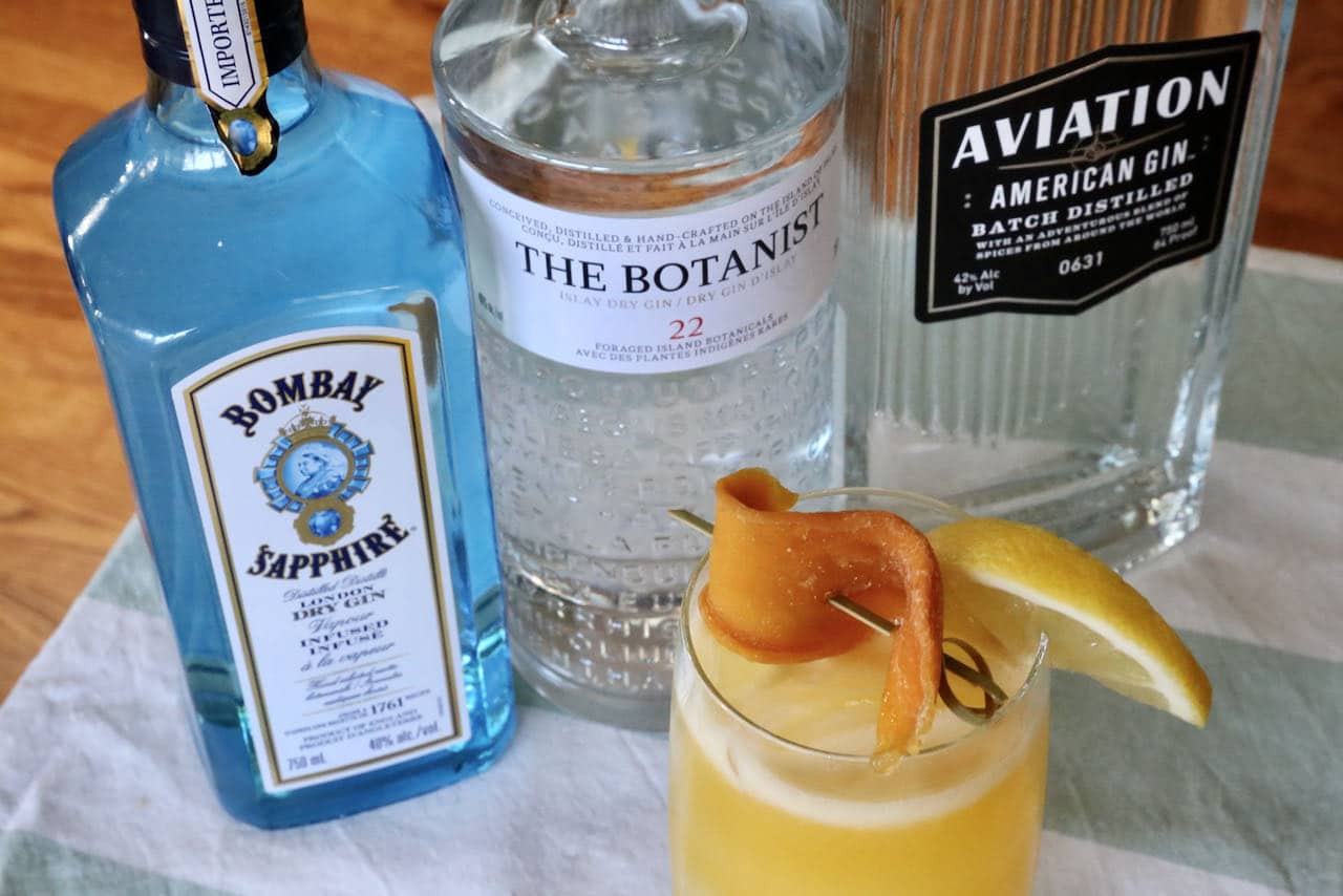 Mango Gin Collins Cocktail Recipe dobbernationLOVES