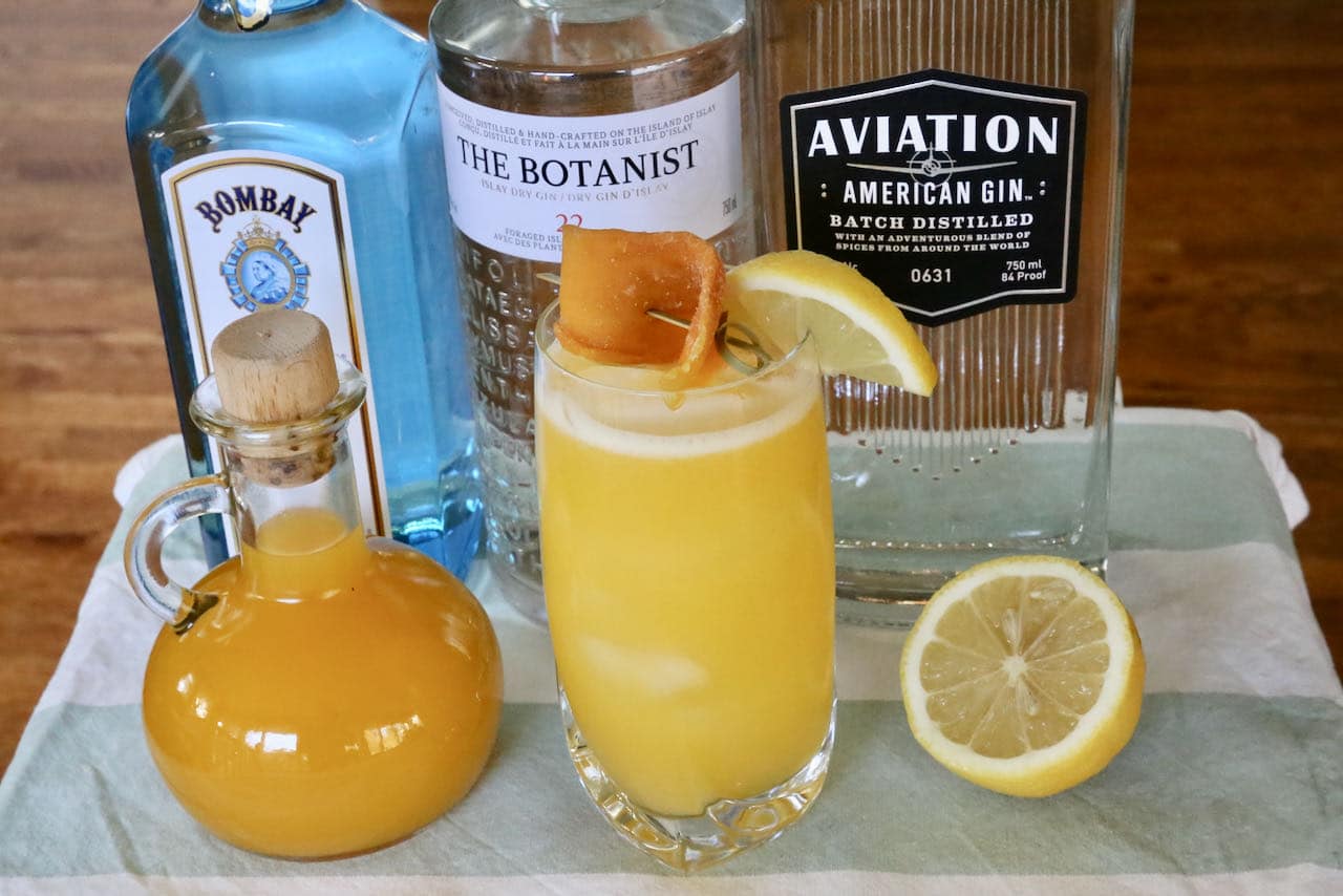 Mango Gin Collins Cocktail Recipe dobbernationLOVES