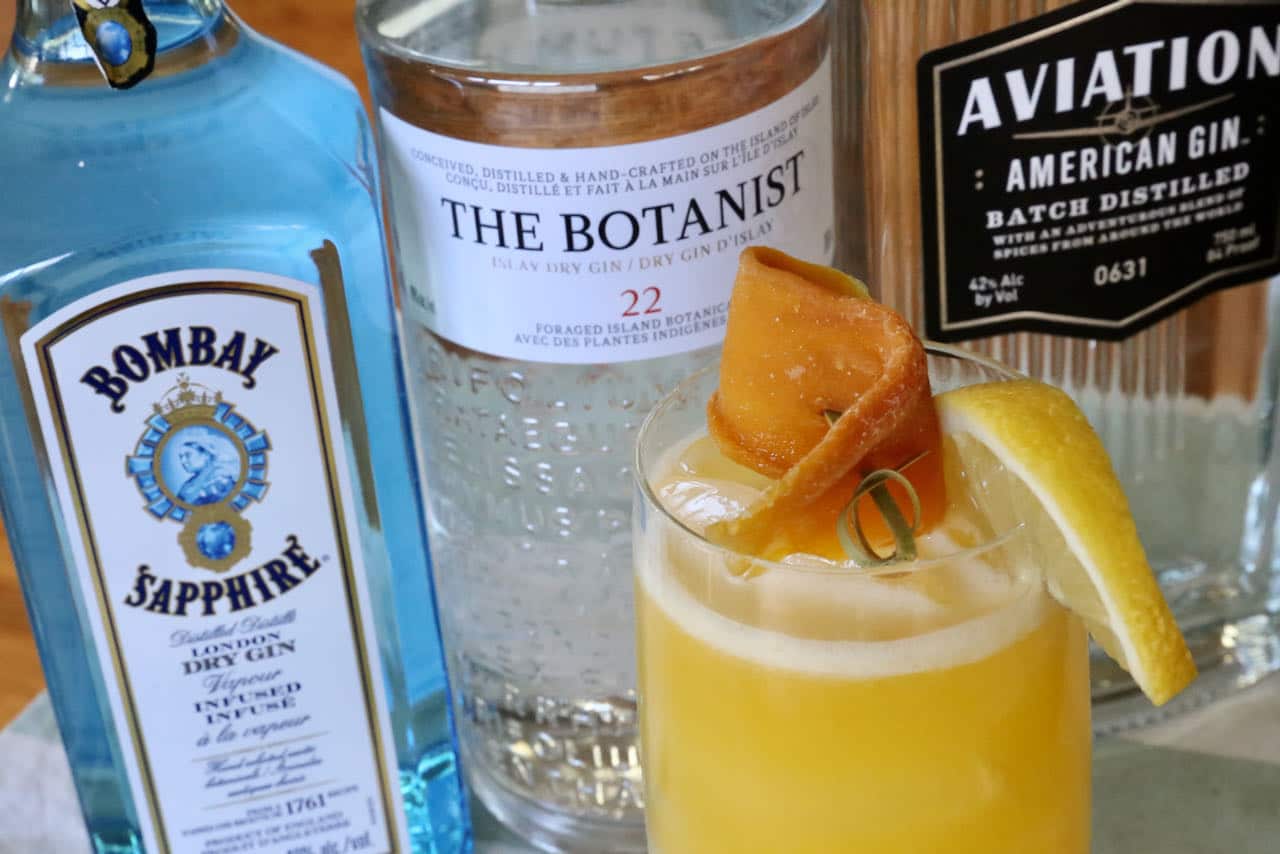 Mango Gin Collins Cocktail Recipe dobbernationLOVES
