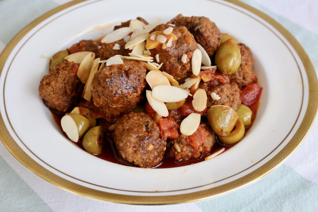 Smoky Albondigas Tapas Spanish Meatballs Recipe dobbernationLOVES