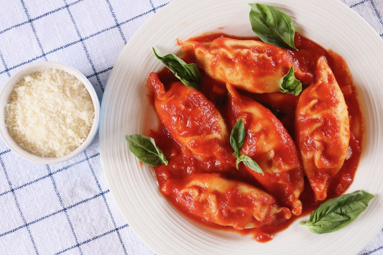 Culurgiones Sardinian Cheese & Potato Stuffed Pasta Recipe