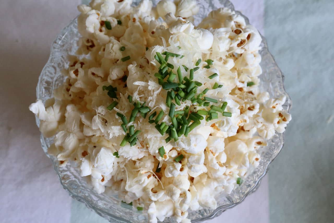 Easy Homemade Air Fryer Popcorn Recipe dobbernationLOVES