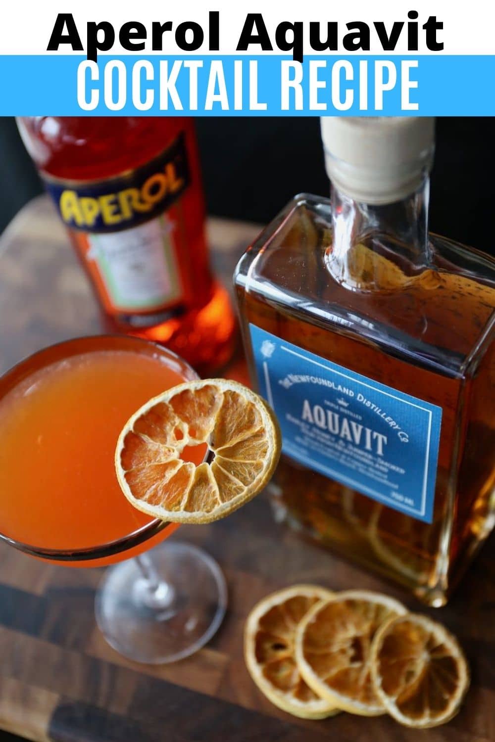Aperol Aquavit Cocktail Drink Recipe dobbernationLOVES