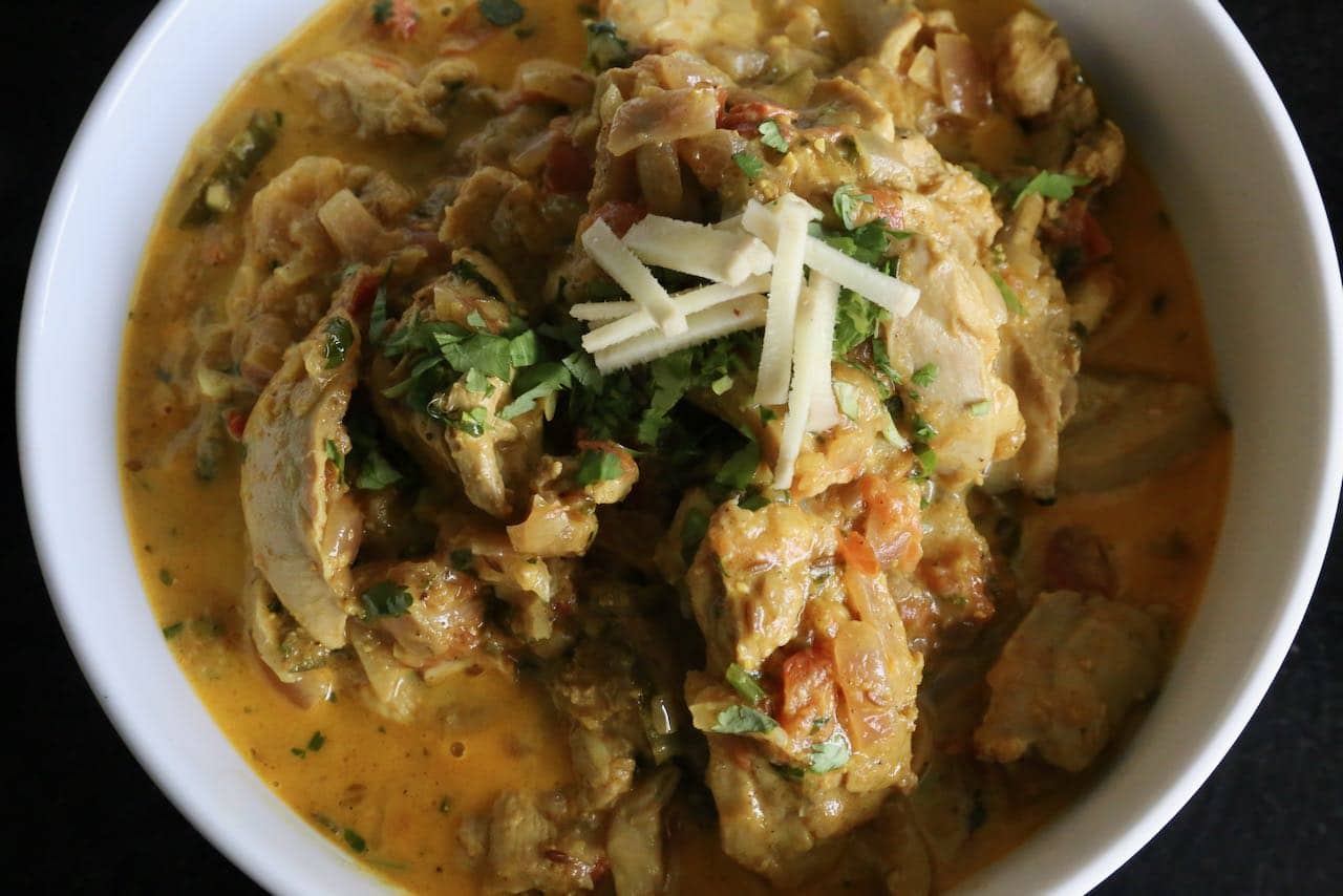 Creamy Indian Chicken Handi Curry Recipe dobbernationLOVES