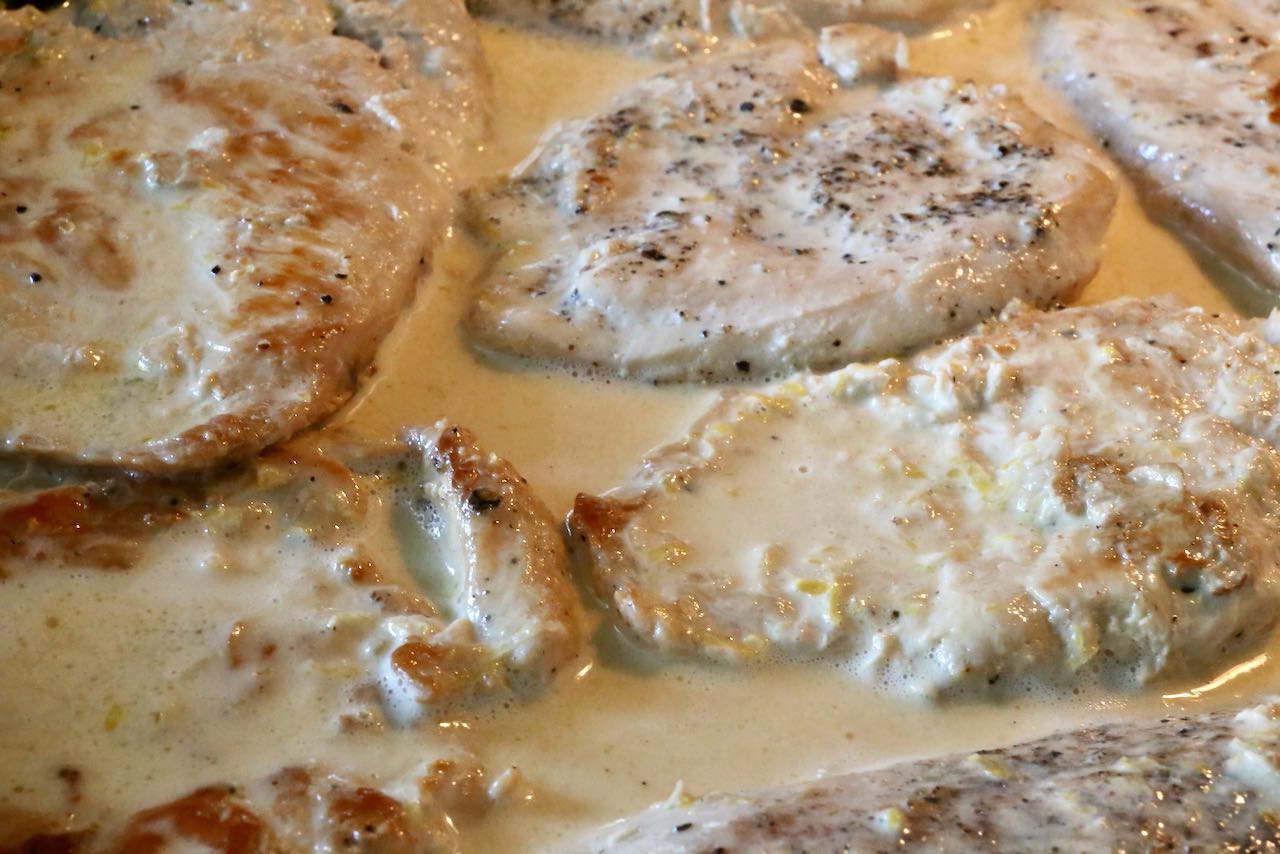 Sherry Cream Sauce Lemon Chicken Casserole Recipe