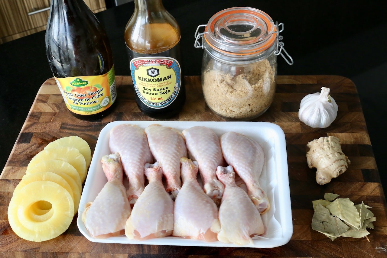Filipino Pineapple Chicken Adobo Recipe dobbernationLOVES