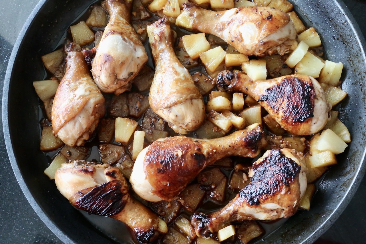 Filipino Pineapple Chicken Adobo Recipe dobbernationLOVES