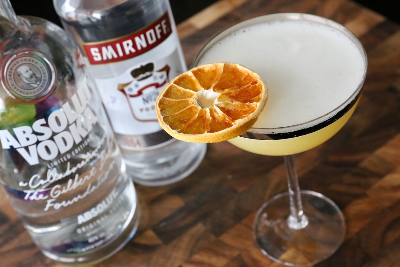 Pineapple Vodka Martini Cocktail Drink Recipe dobbernationLOVES