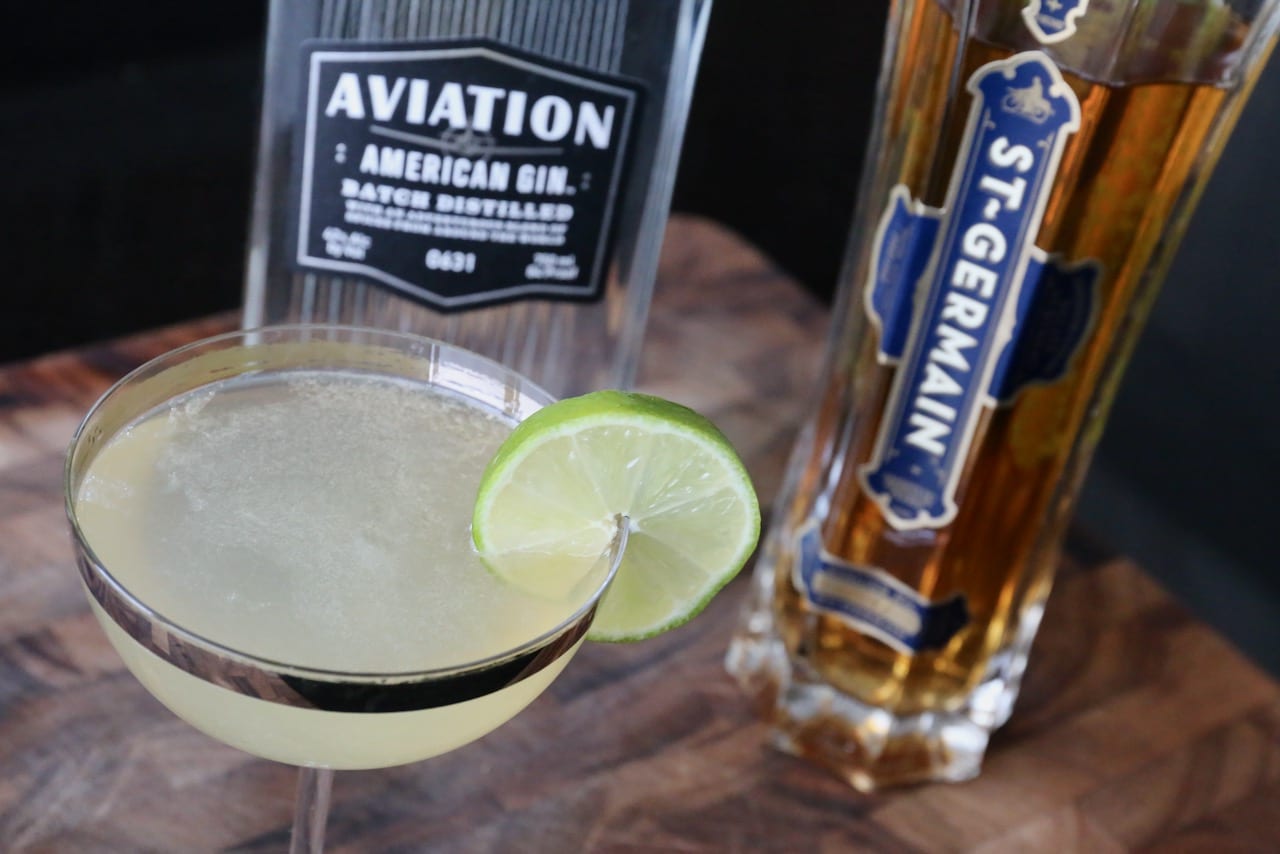 French Gimlet St Germain Elderflower Gin Cocktail Recipe