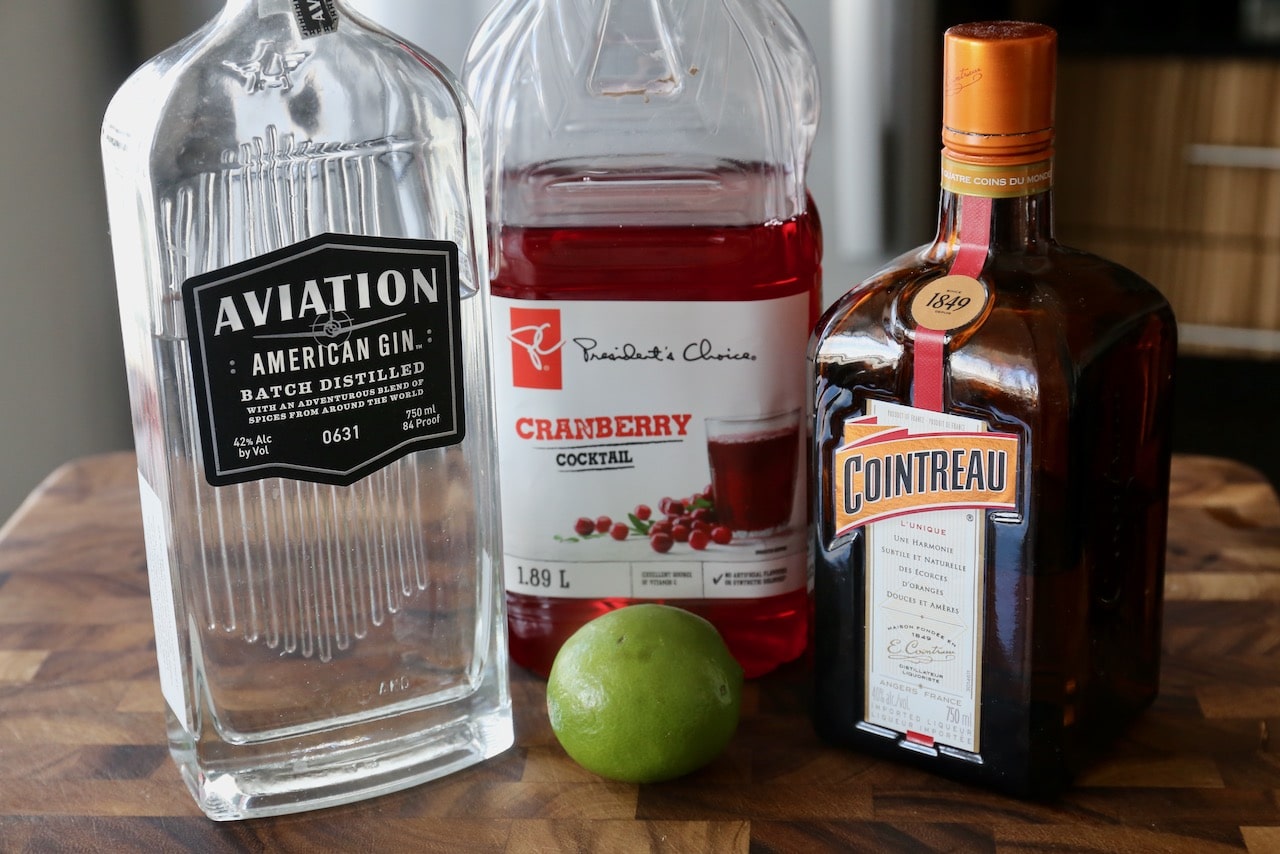 Gin "Cosmo" Cosmopolitan Cocktail Drink Recipe
