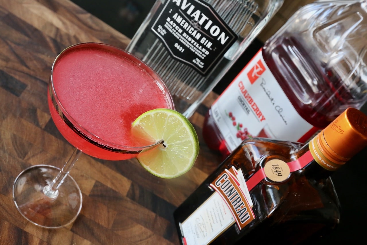 Gin "Cosmo" Cosmopolitan Cocktail Drink Recipe