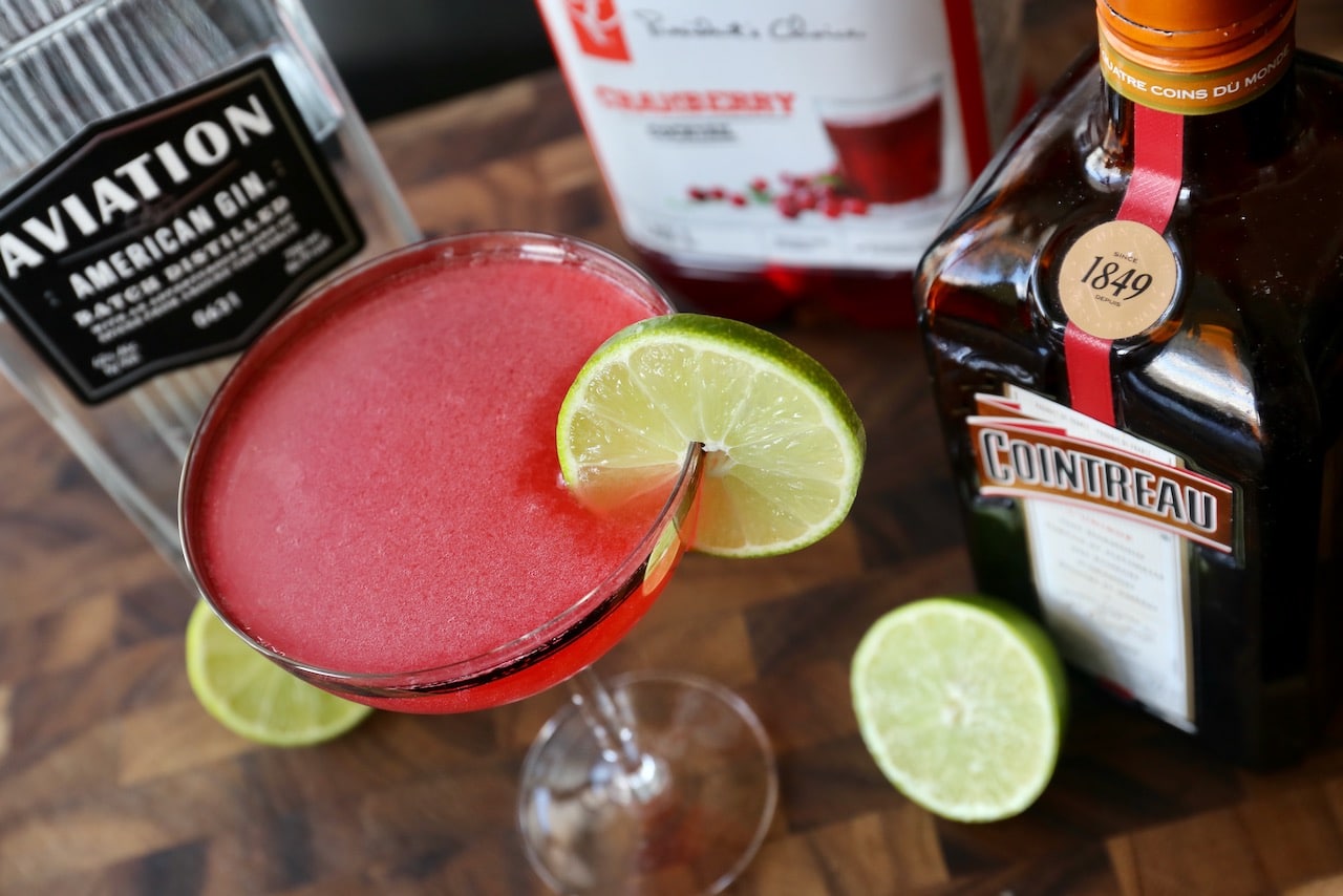 Gin "Cosmo" Cosmopolitan Cocktail Drink Recipe