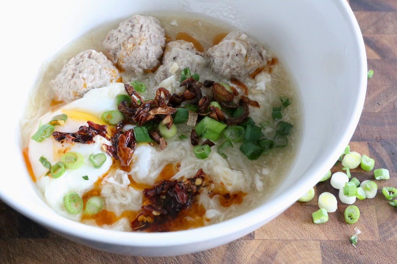 Mee Sua "Misua Soup" Wheat Vermicelli Noodles Recipe
