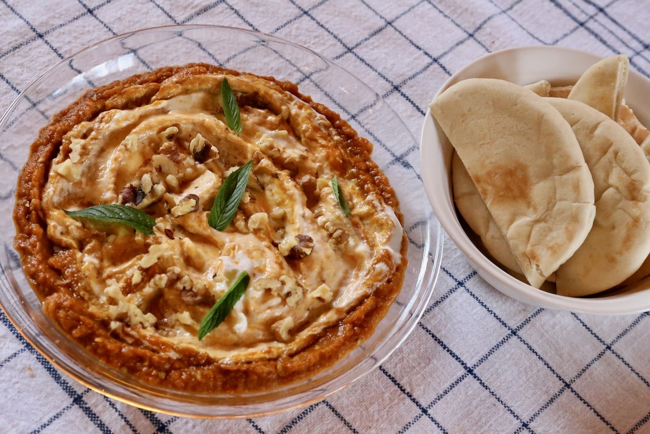 Kashke Bademjan Persian Eggplant Dip Recipe dobbernationLOVES