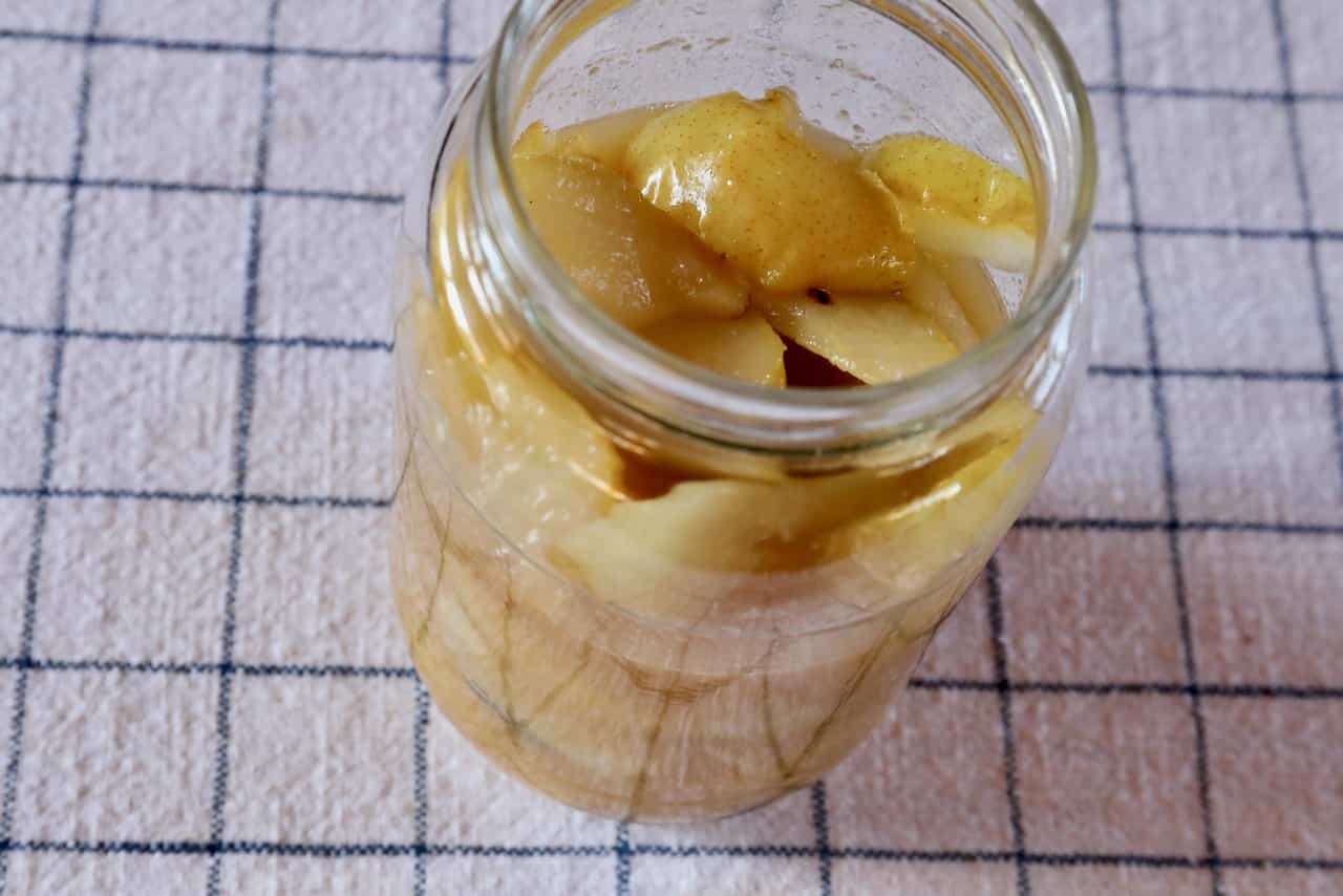 Spiced Poached & Stewed Pears Compote Recipe