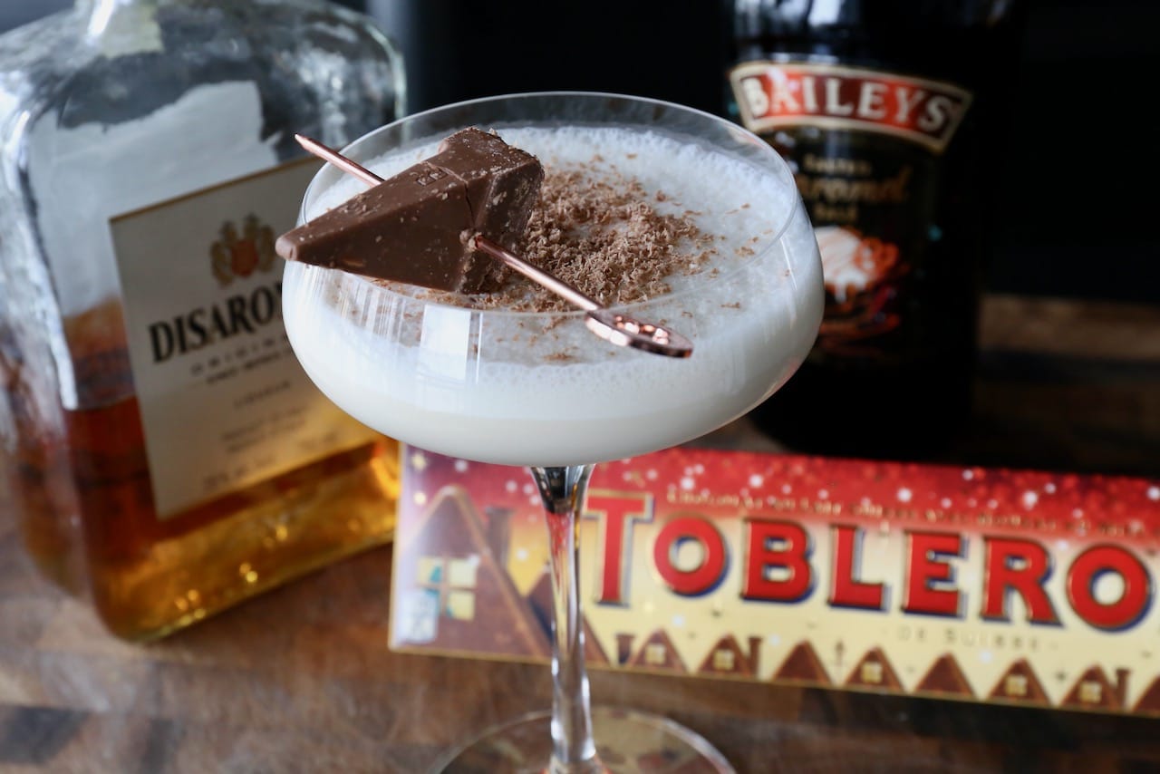 Christmas Toblerone Cocktail Recipe dobbernationLOVES