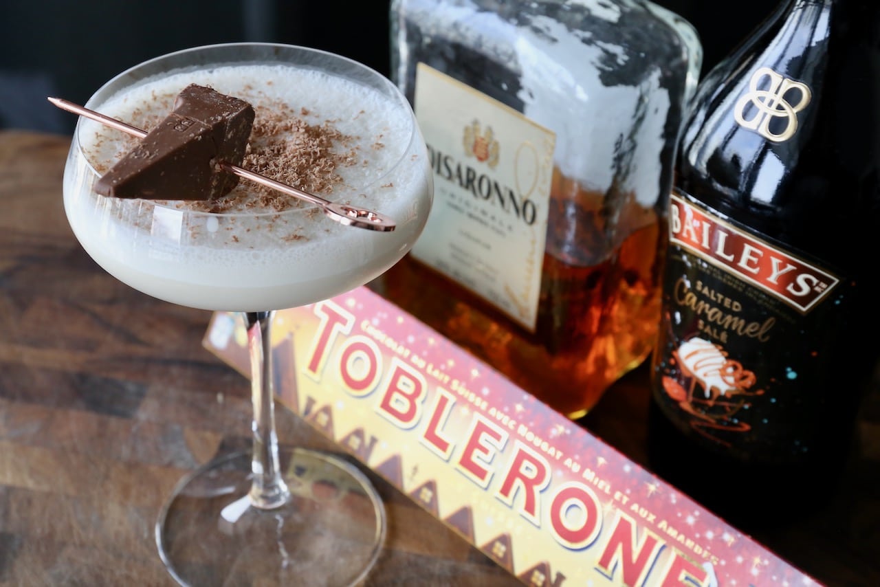 Christmas Toblerone Cocktail Recipe dobbernationLOVES