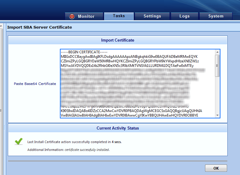 Walkthrough of NET UX1000 Survivable Branch Appliance setup for Lync