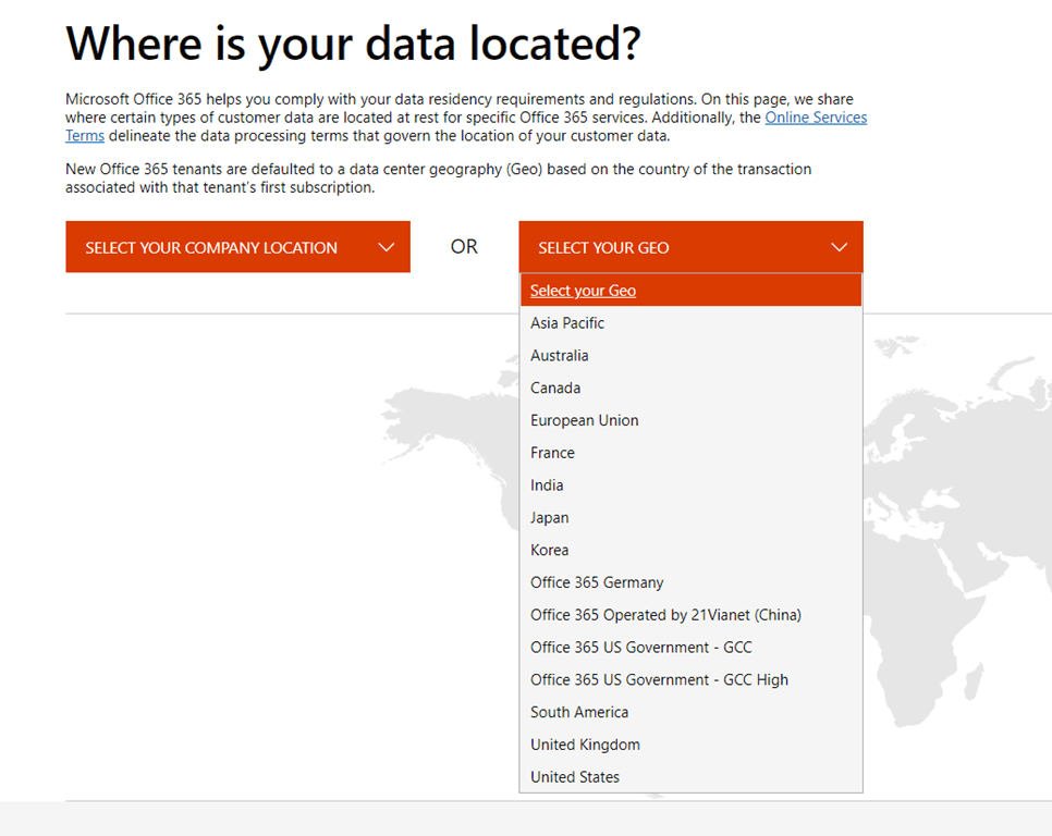 Microsoft Teams Data Residency up to 6 Geos, driving to cover all