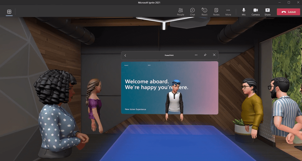 Avatars and 3D experiences coming with Mesh for Microsoft Teams Tom Talks