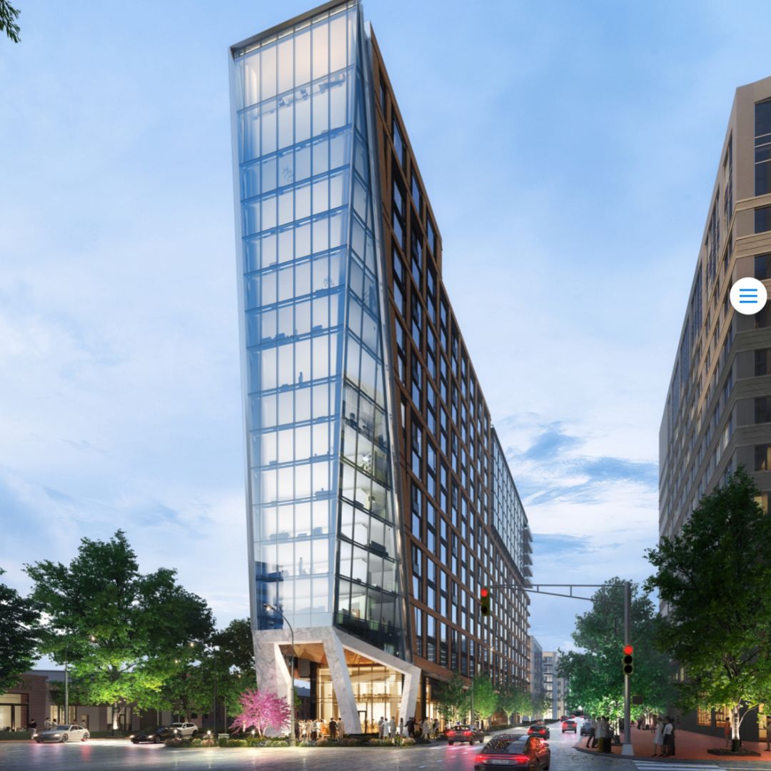 New construction at 2025 Clarendon Blvd. Arlington, VA The Arlington