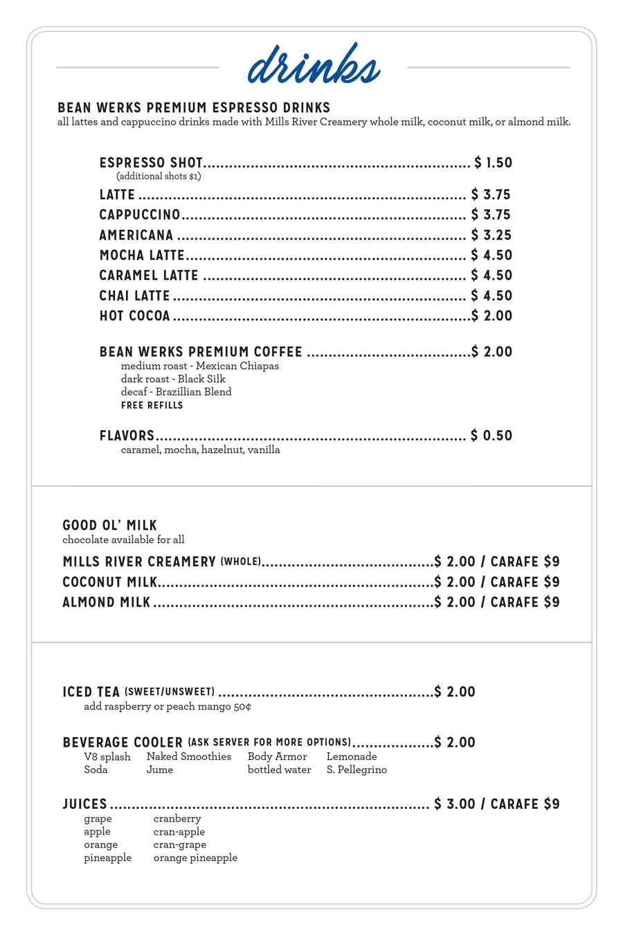 Breakfast & Lunch Menu Arabella Breakfast & Brunch Restaurant