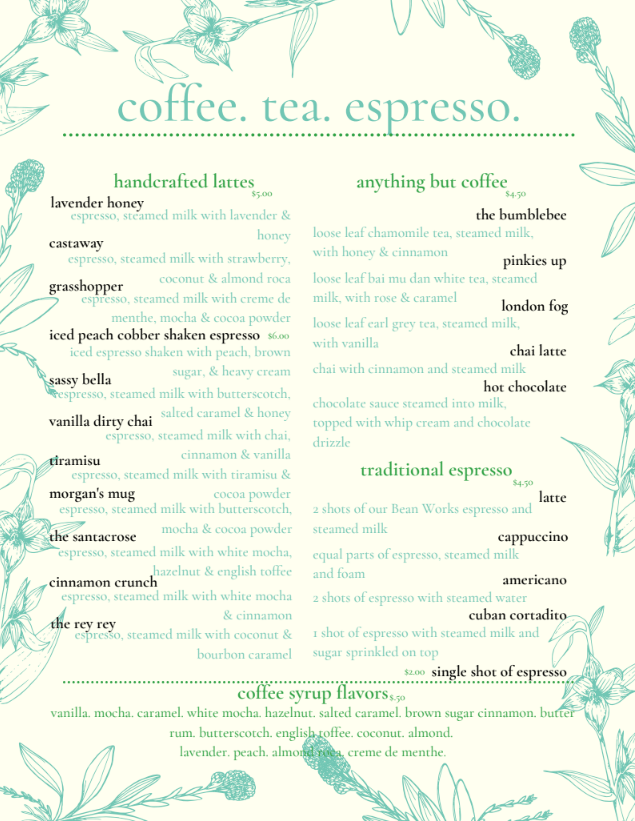 Breakfast & Lunch Menu Arabella Breakfast & Brunch Restaurant