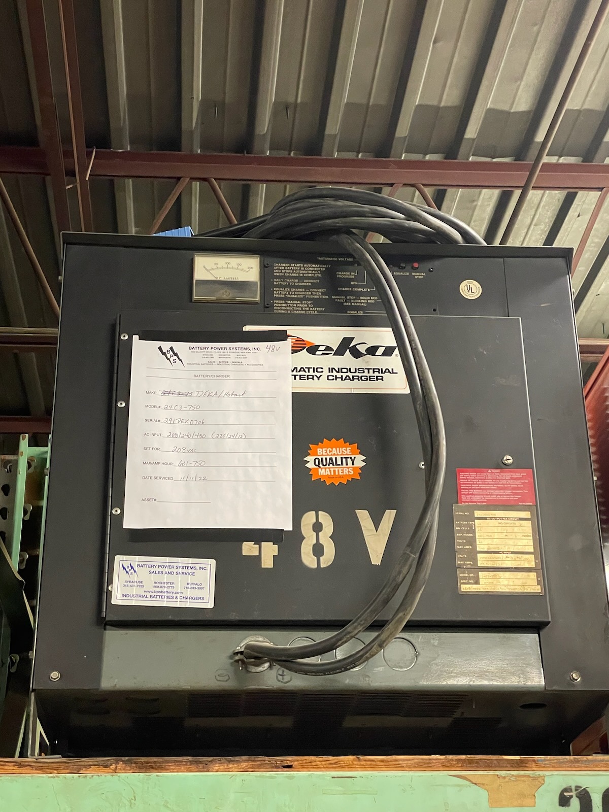 Forklift Battery & Chargers for sale Battery Power Systems, Inc