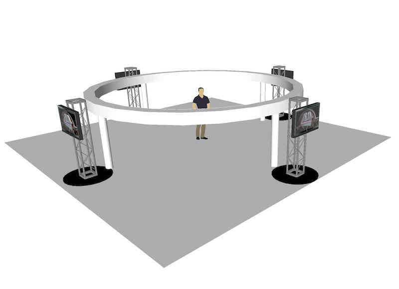 Camera Array Comparison 180 + 360 Photo Booth