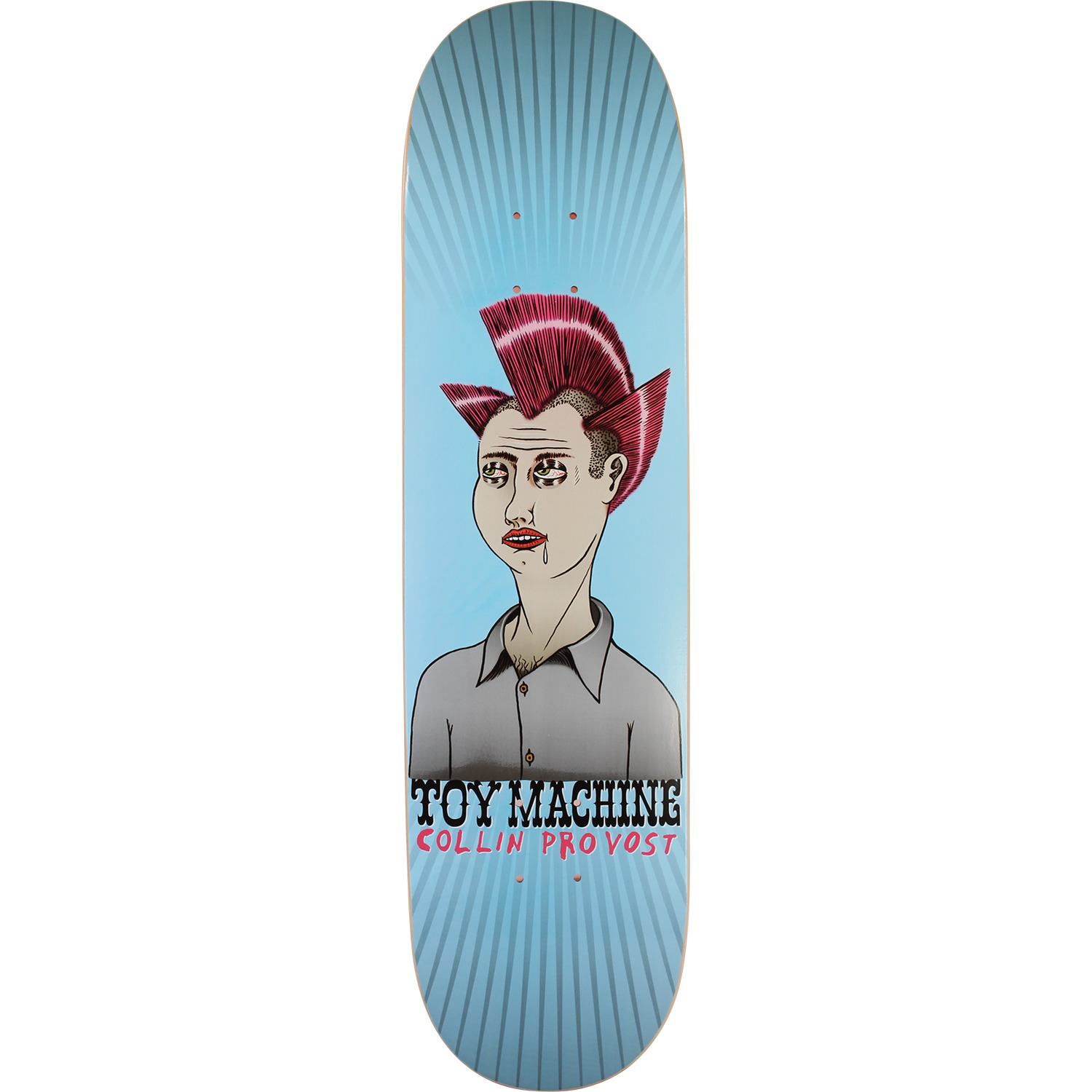 Toy Machine Collin Provost Hairdo of Defiance Deck 8.25 Switch and