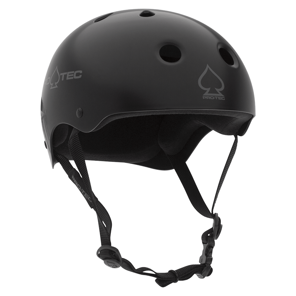 Protec Classic Skate Helmet Matte Black Switch and Signal Skatepark