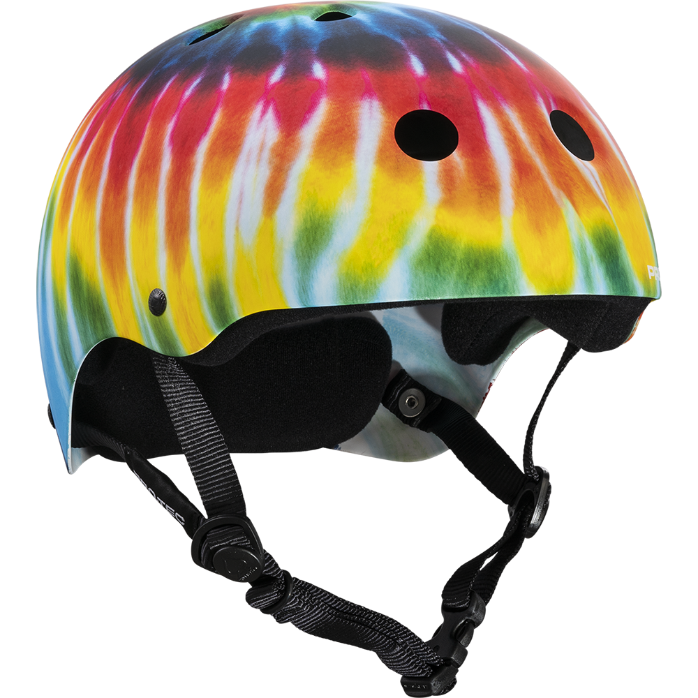 Protec Classic Skate Helmet Tie Dye Switch and Signal Skatepark