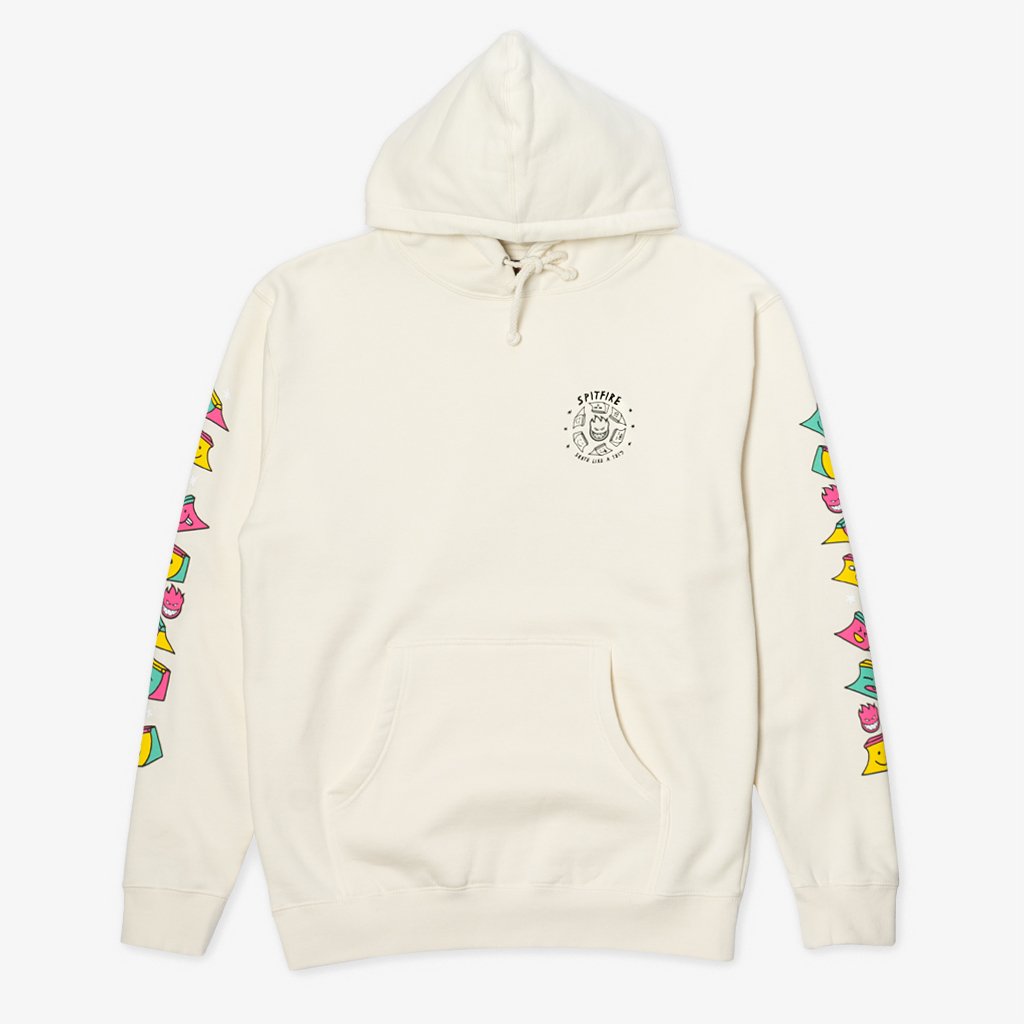 Spitfire x Skate Like A Girl Hoodie (Bone) Switch and Signal Skatepark