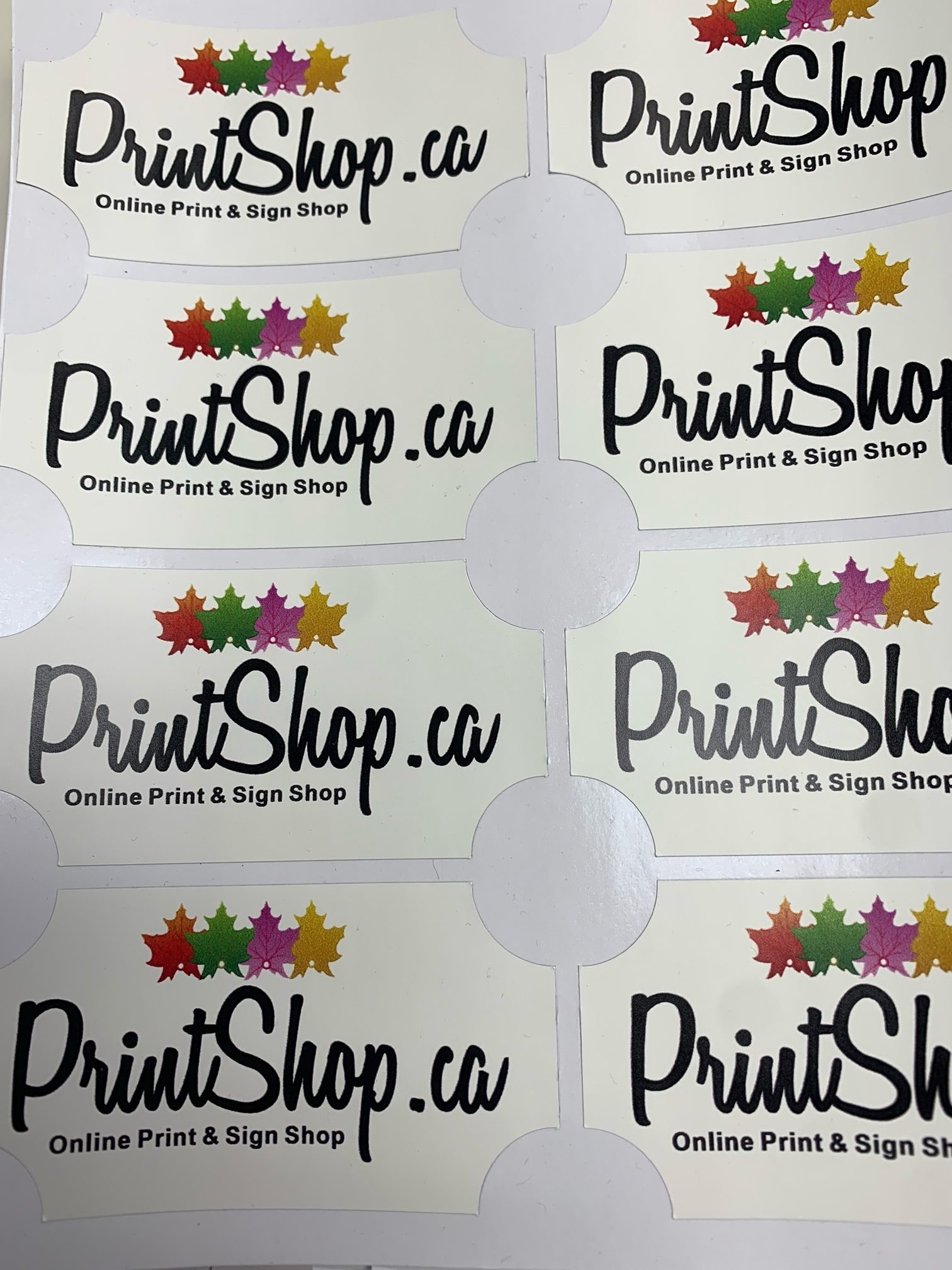 Custom Die Cut Stickers