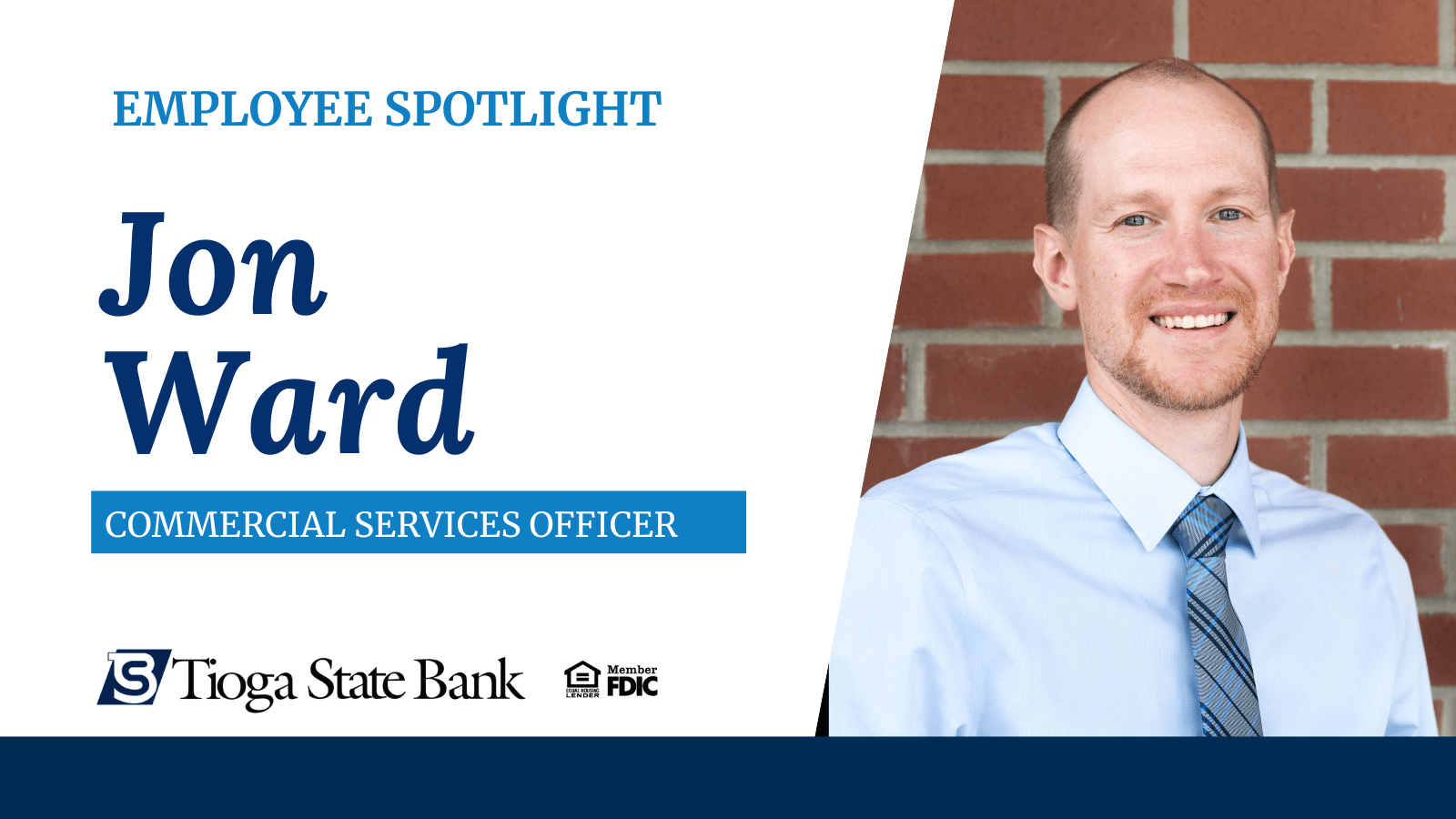 Employee Spotlight Jon Ward Tioga State Bank