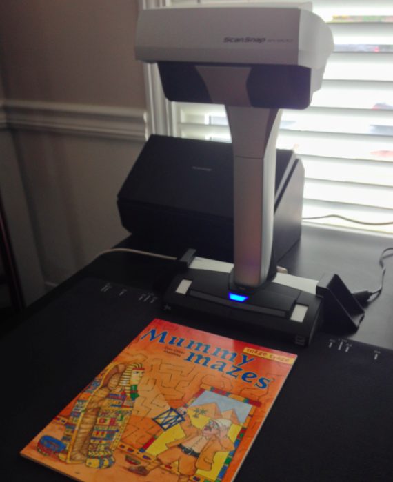 PrinttoDigital Book Conversion Walkthrough GeekDad