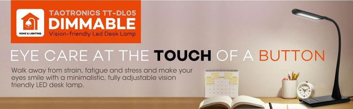 Review: TaoTronics LED Desk Lamp - GeekDad