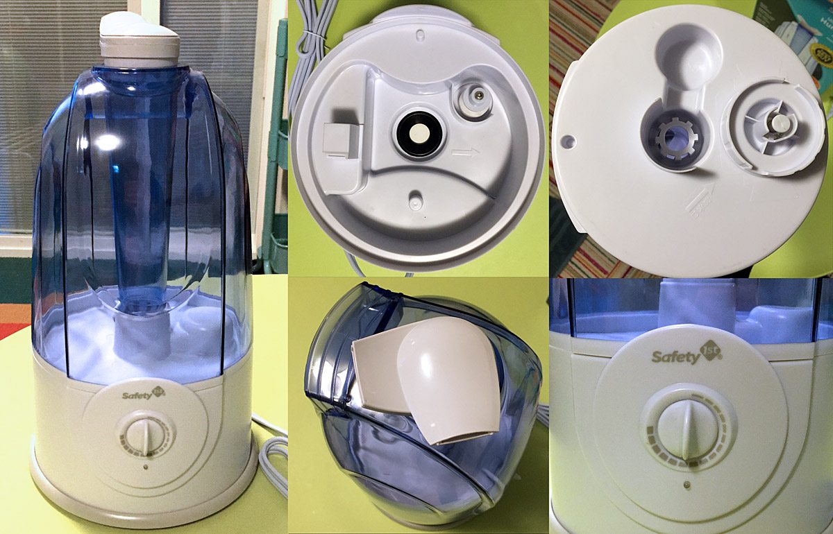 Review Safety 1st Ultrasonic Humidifier GeekDad