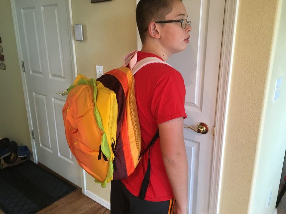 Cheeseburger Backpack! Yes, It's Really a Thing! GeekDad