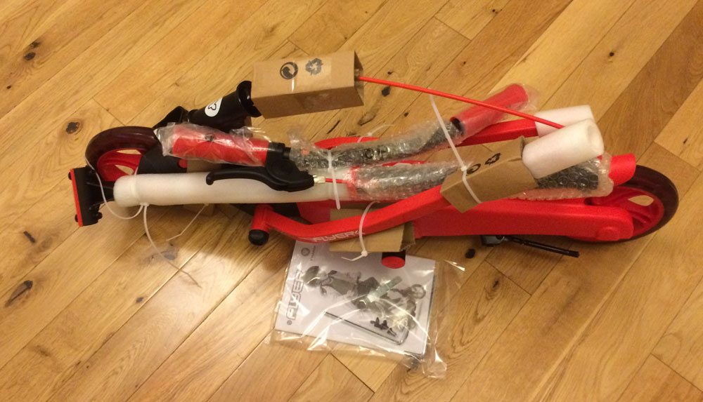 Pedal Power The Yvolution Y Flyer Scooter GeekDad