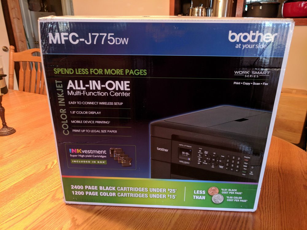 Brother MFC-J775 All-in-One Inkjet Printer Review - GeekDad
