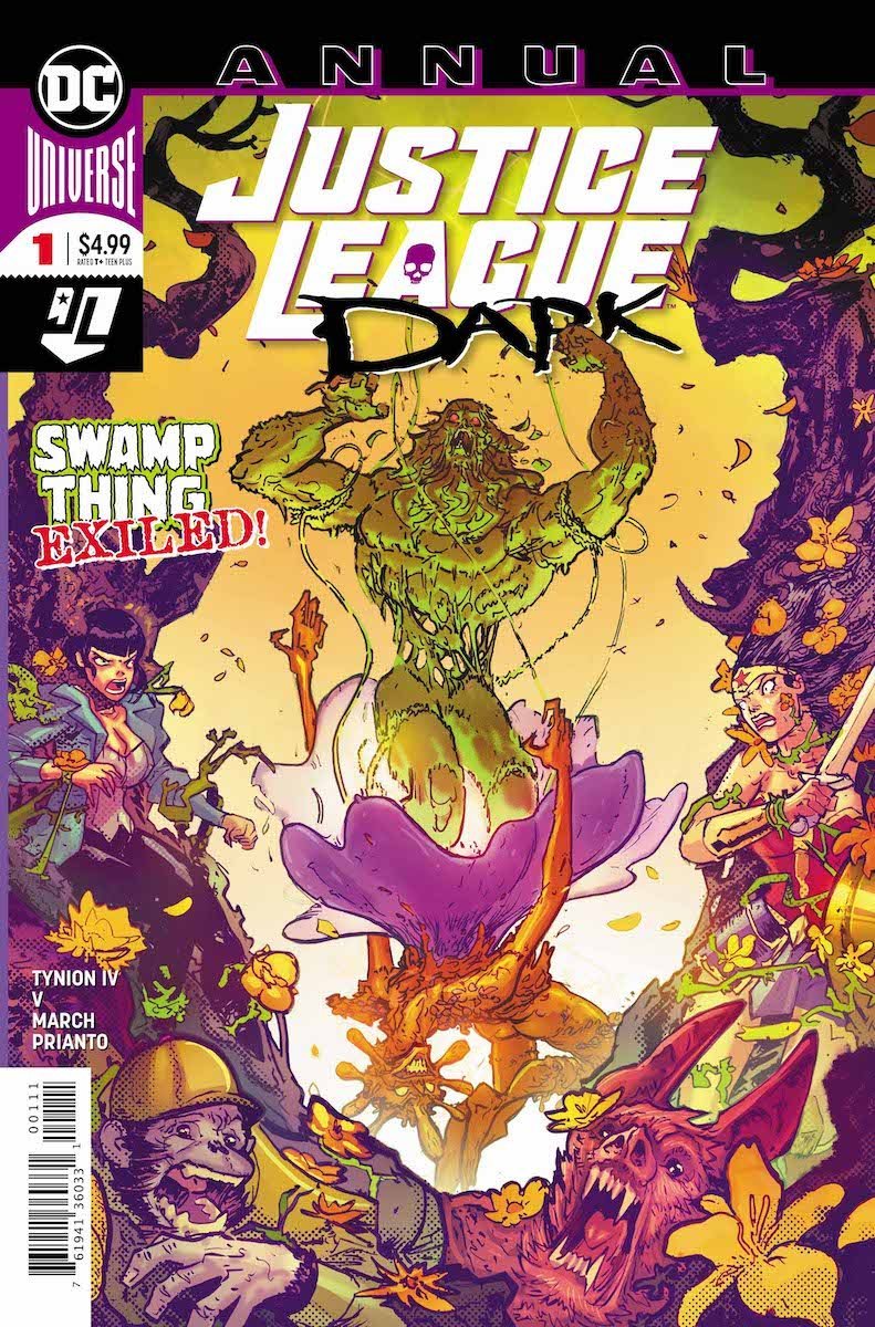 Review Justice League Dark Annual 1 Flowers for Swamp