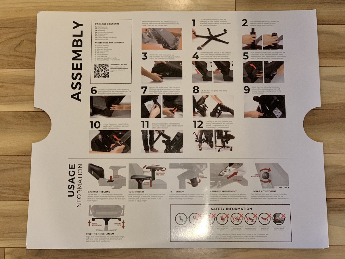 GeekDad Review Secretlab OMEGA Dark Knight Gaming Chair GeekDad