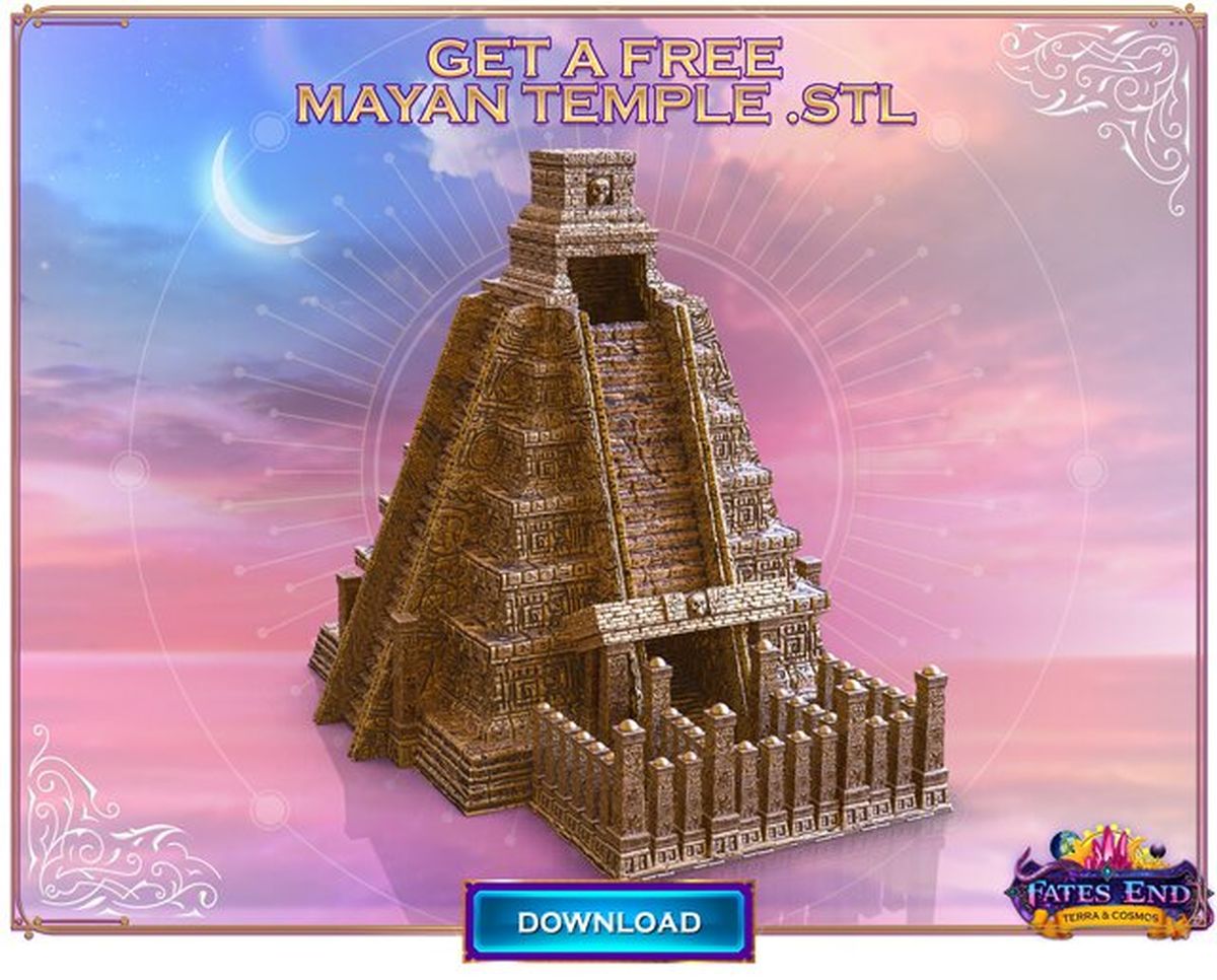 Kickstarter Quick Pick ‘Fates End 2 Terra and Cosmos’ 3D Printable