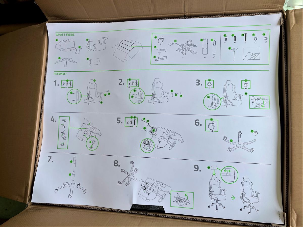 Comfort, Style, and Ergonomics The Razer Iskur Gaming Chair GeekDad