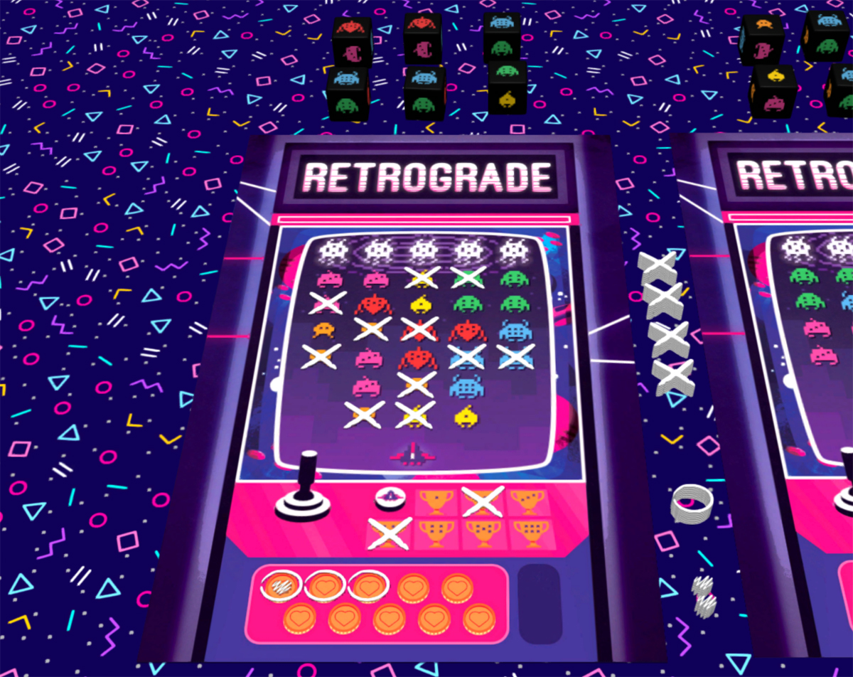 Kickstarter Tabletop Alert FastPaced Arcade Action in 'Retrograde