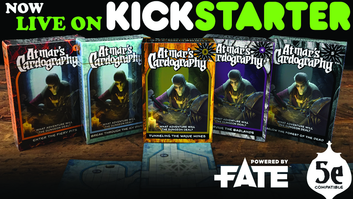 Tabletop Kickstarter Module And Dungeon Generator In A Box GeekMom